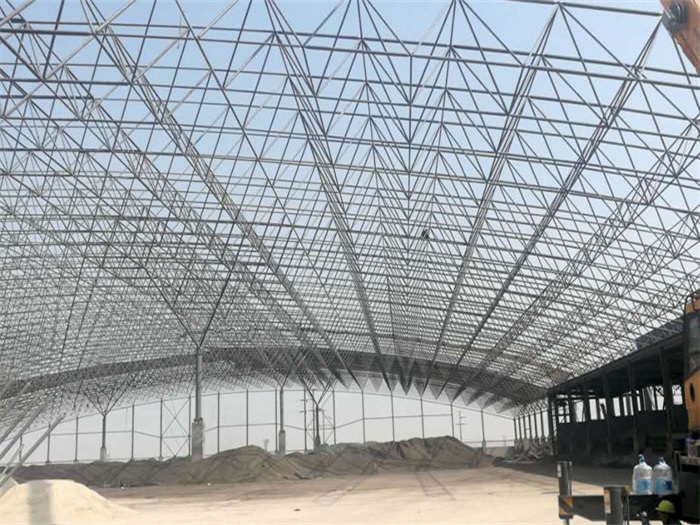 耒阳钢厂料仓网架工程